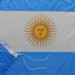 Arg Bandera argentina friselina 90x68 X4 UNIDADES